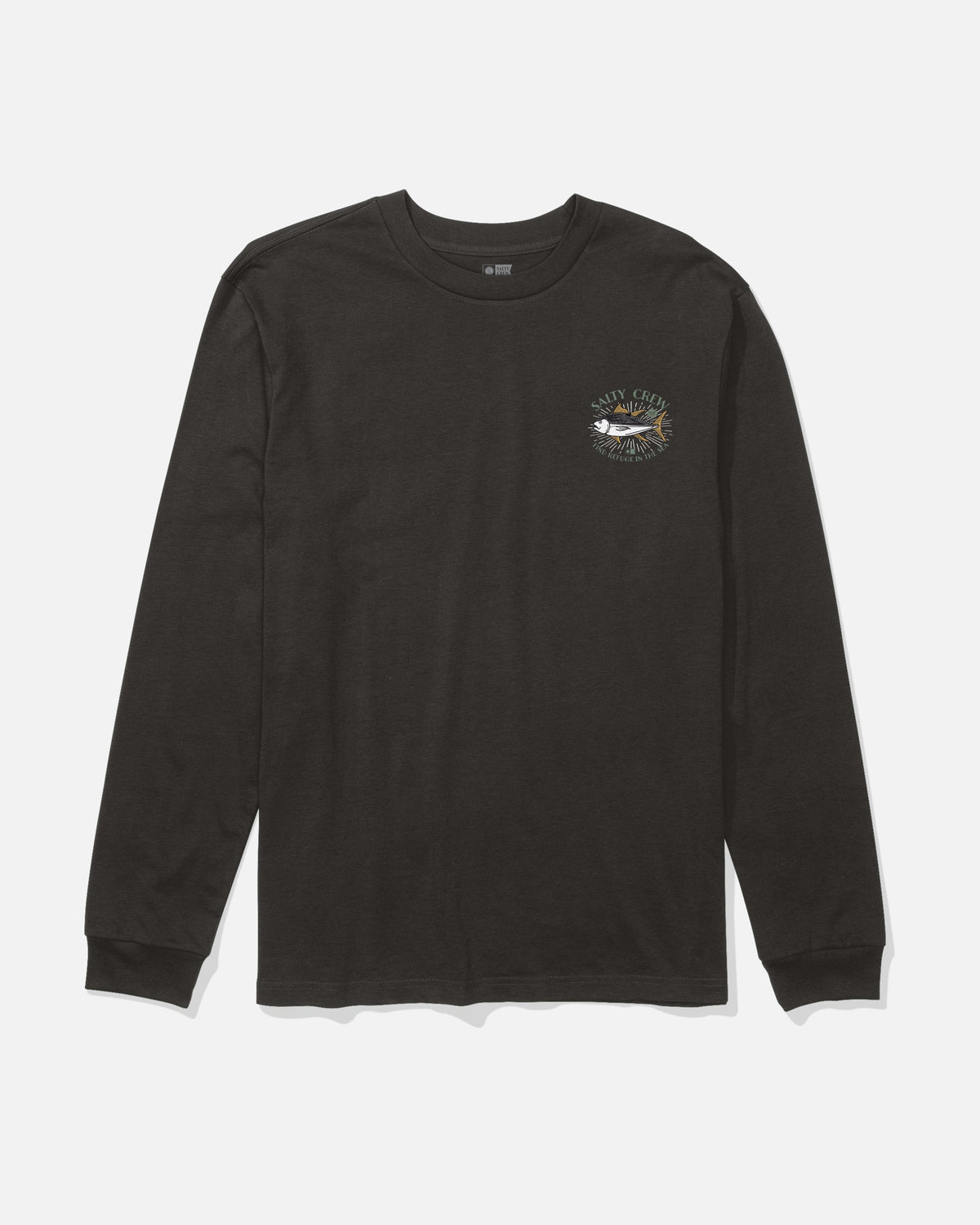 OMAKASE BOYS LS TEE - BLACK | Salty Crew Premium