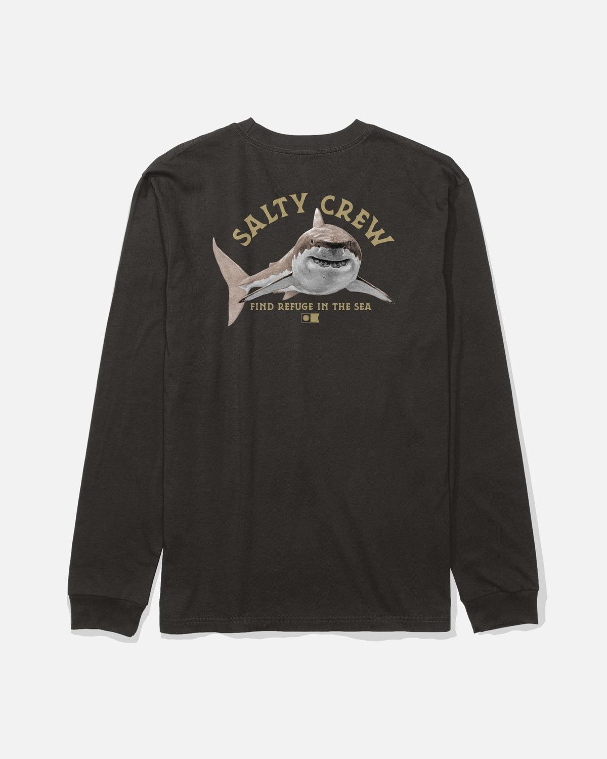 LURKING BOYS LS TEE - Black | Salty Crew Premium