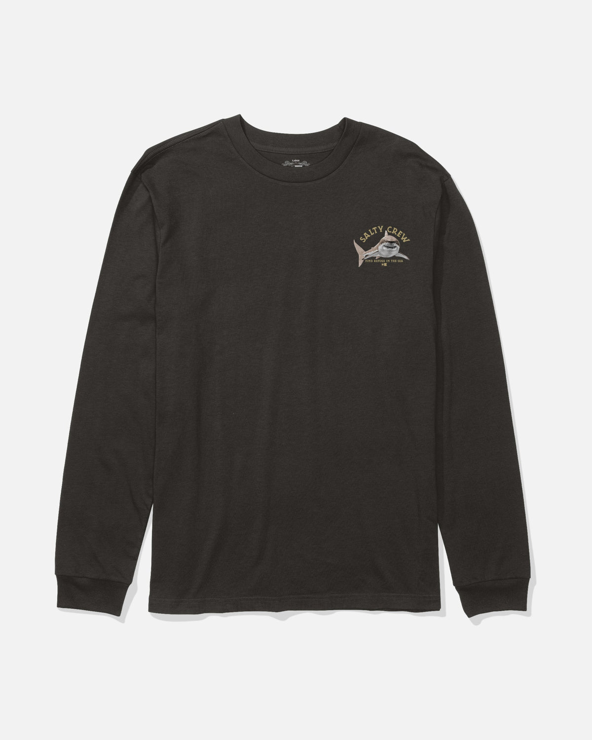 LURKING BOYS LS TEE - Black | Salty Crew Premium