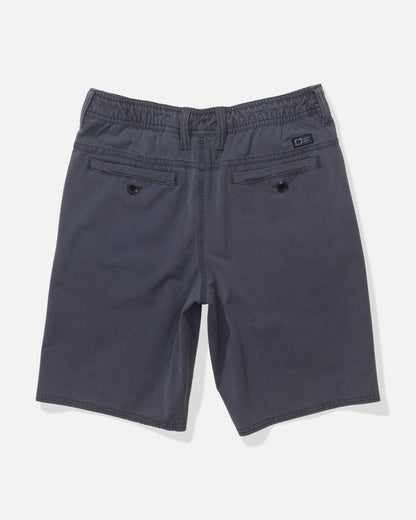 TRANSOM BOYS OVERDYE SHORT - Magnet | Salty Crew Premium