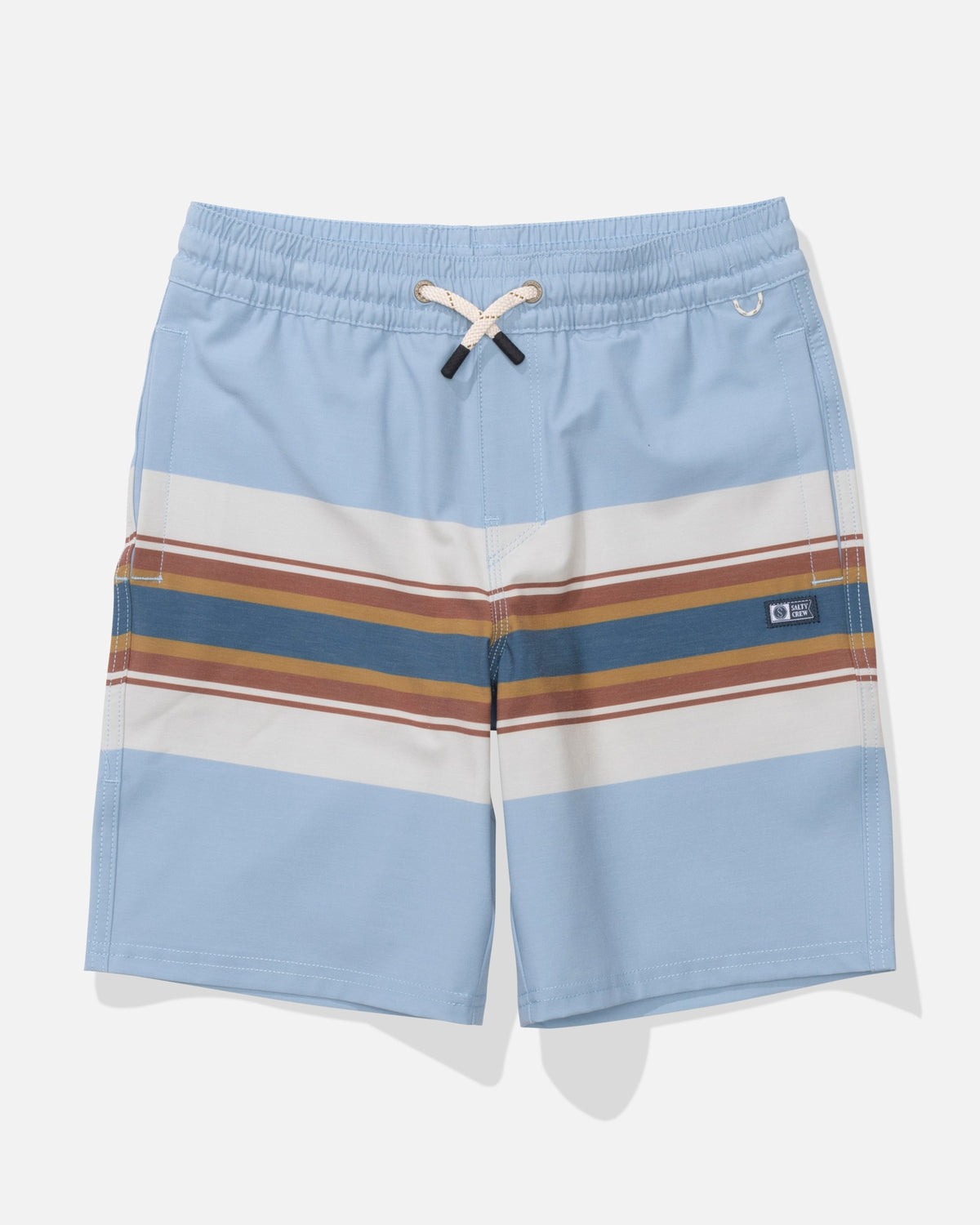 CREW BOYS STRIPE VOLLEY - Coast Blue | Salty Crew Premium