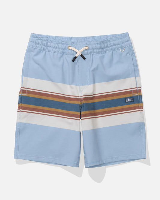 CREW BOYS STRIPE VOLLEY - Coast Blue | Salty Crew Premium