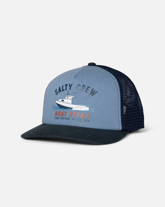 GOOD TIMES BOYS TRUCKER - Blue | Salty Crew Premium