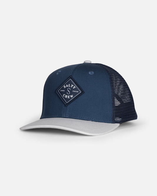 SEALINE BOYS TRUCKER - Navy/Grey | Salty Crew Premium