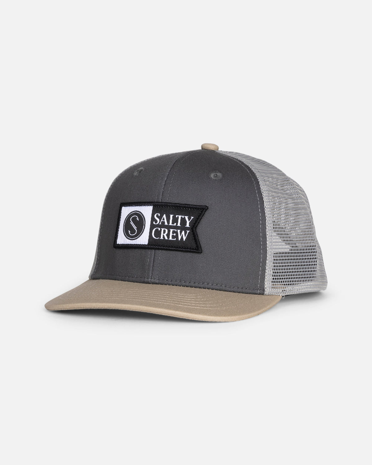 PINNACLE BOYS RTRO TRCKR - Grey/Tan | Salty Crew Premium
