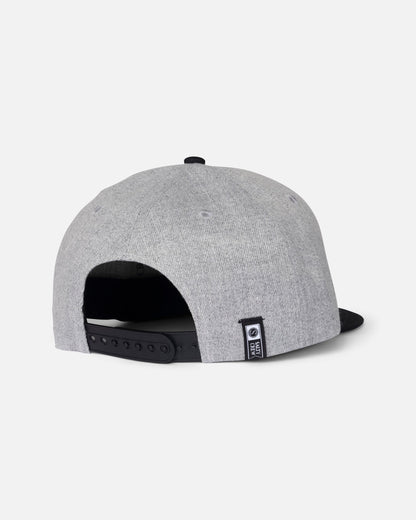 BRUCE BOYS 6 PANEL - Grey Heather | Salty Crew Premium