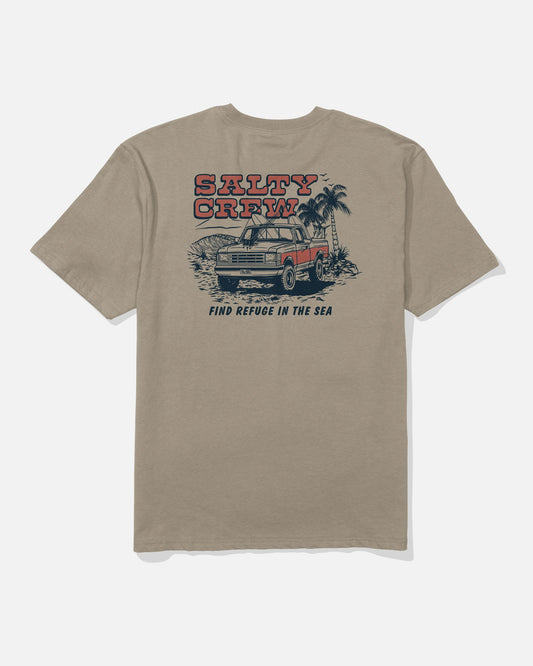 TRUCK STOP CLASSIC TEE - Twig | Salty Crew Premium