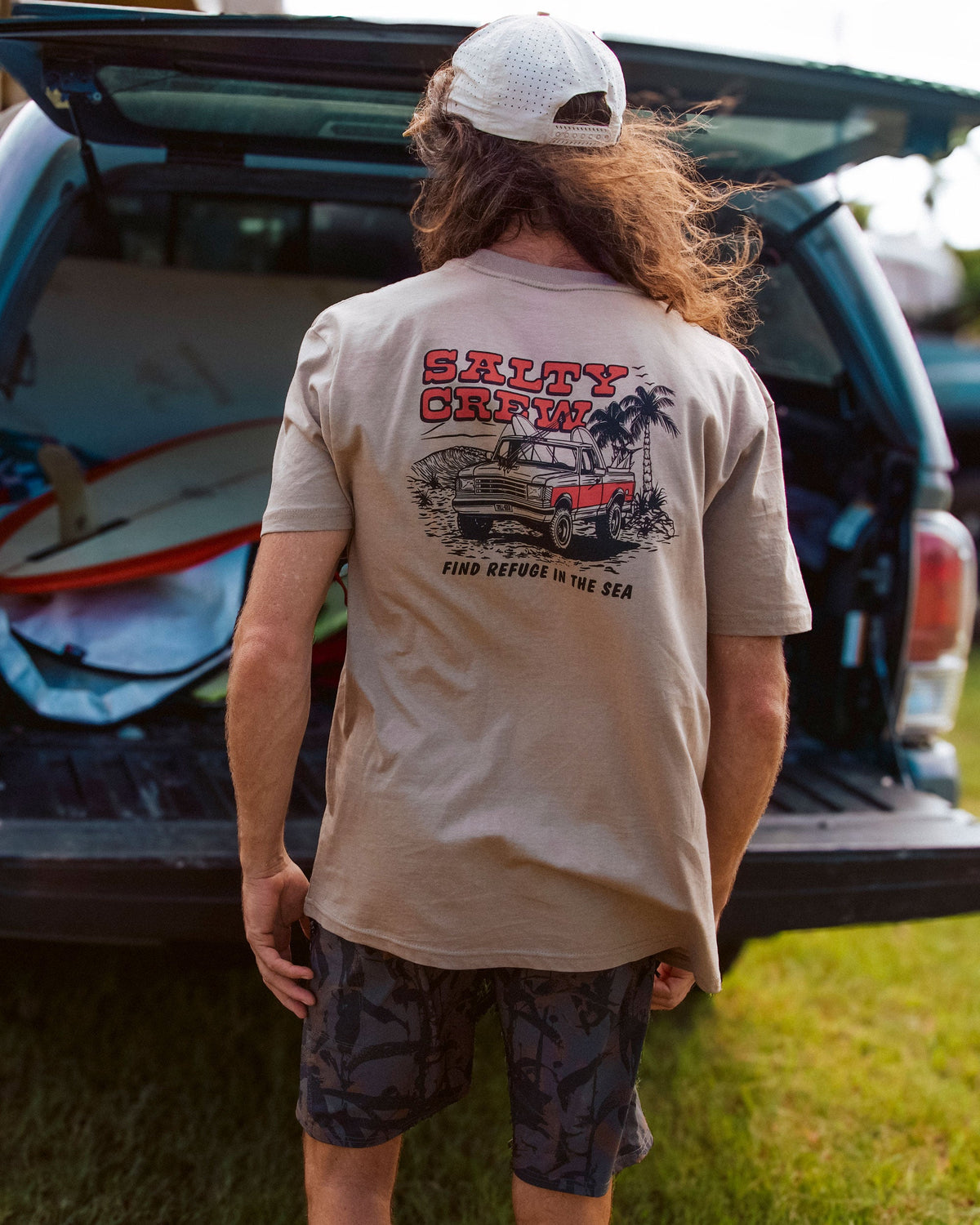 TRUCK STOP CLASSIC TEE - Twig | Salty Crew Premium