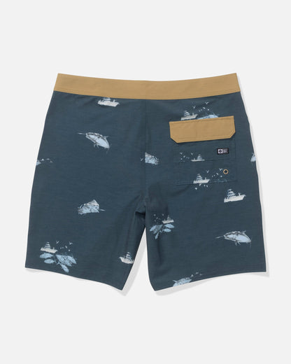 CREW BOARDSHORT - Midnight Navy | Salty Crew Premium