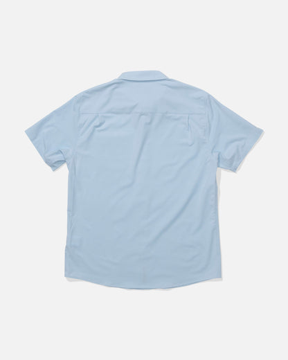 DRIFTER UV BUTTON UP - Clear Sky | Salty Crew Premium