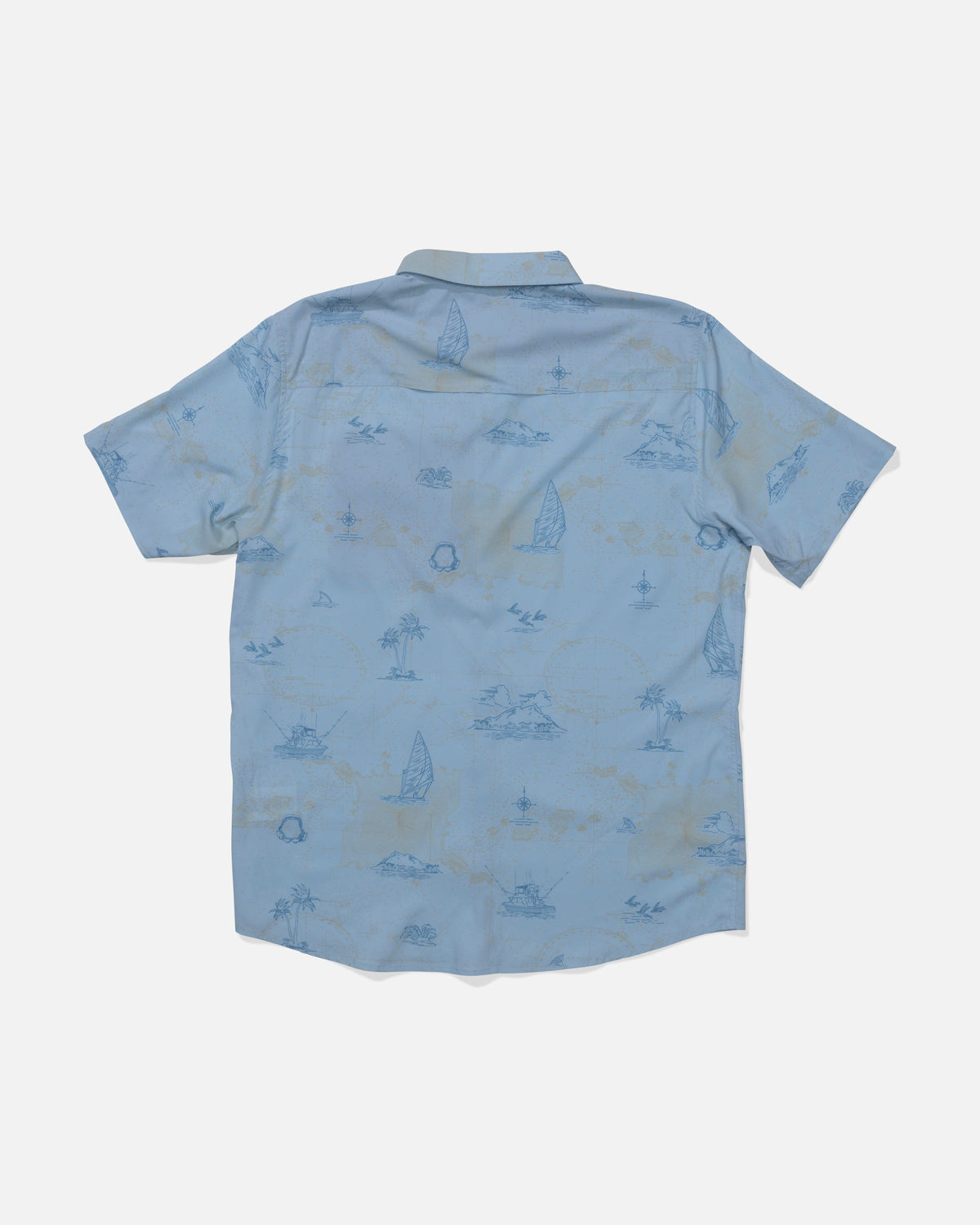 FLAGSHIP UV BUTTON UP - Clear Sky | Salty Crew Premium