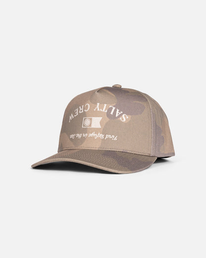 UPSIDEDOWN CREW SNAPBACK - Camo | Salty Crew Premium