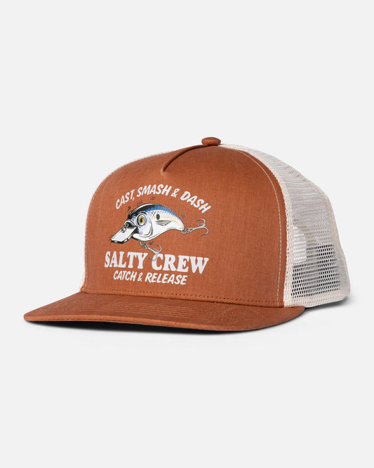GOOD TIMES FOAMIE TRUCKER - Friar Brown | Salty Crew Premium