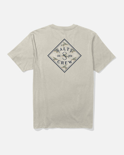 TIPPET FILL SS TEE - Bone | Salty Crew Premium