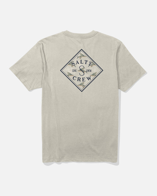 TIPPET FILL SS TEE - Bone | Salty Crew Premium