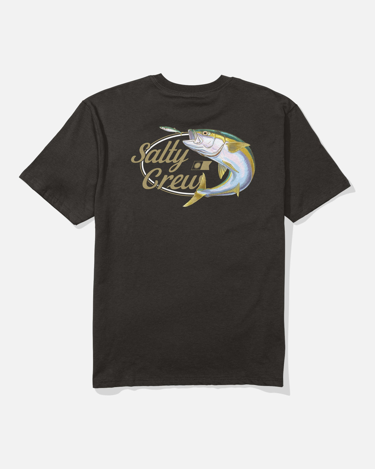 YELLOWTAIL CLASSC SS TEE - BLACK | Salty Crew Premium