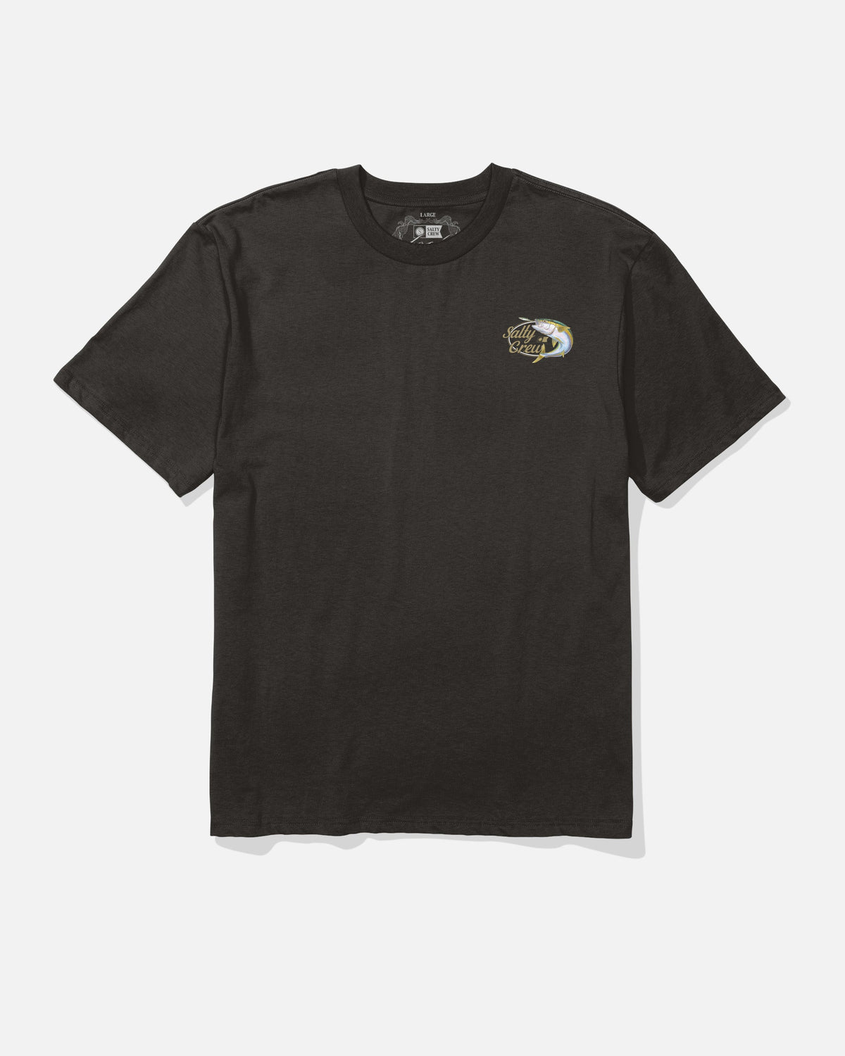 YELLOWTAIL CLASSC SS TEE - BLACK | Salty Crew Premium