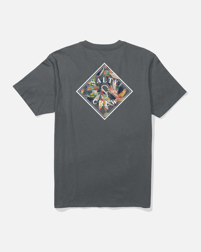 TIPPET FILL SS TEE - Charcoal | Salty Crew Premium