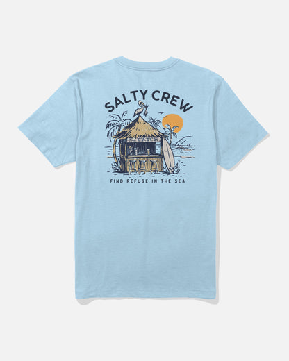THE CATCH SS TEE - Clear Sky | Salty Crew Premium