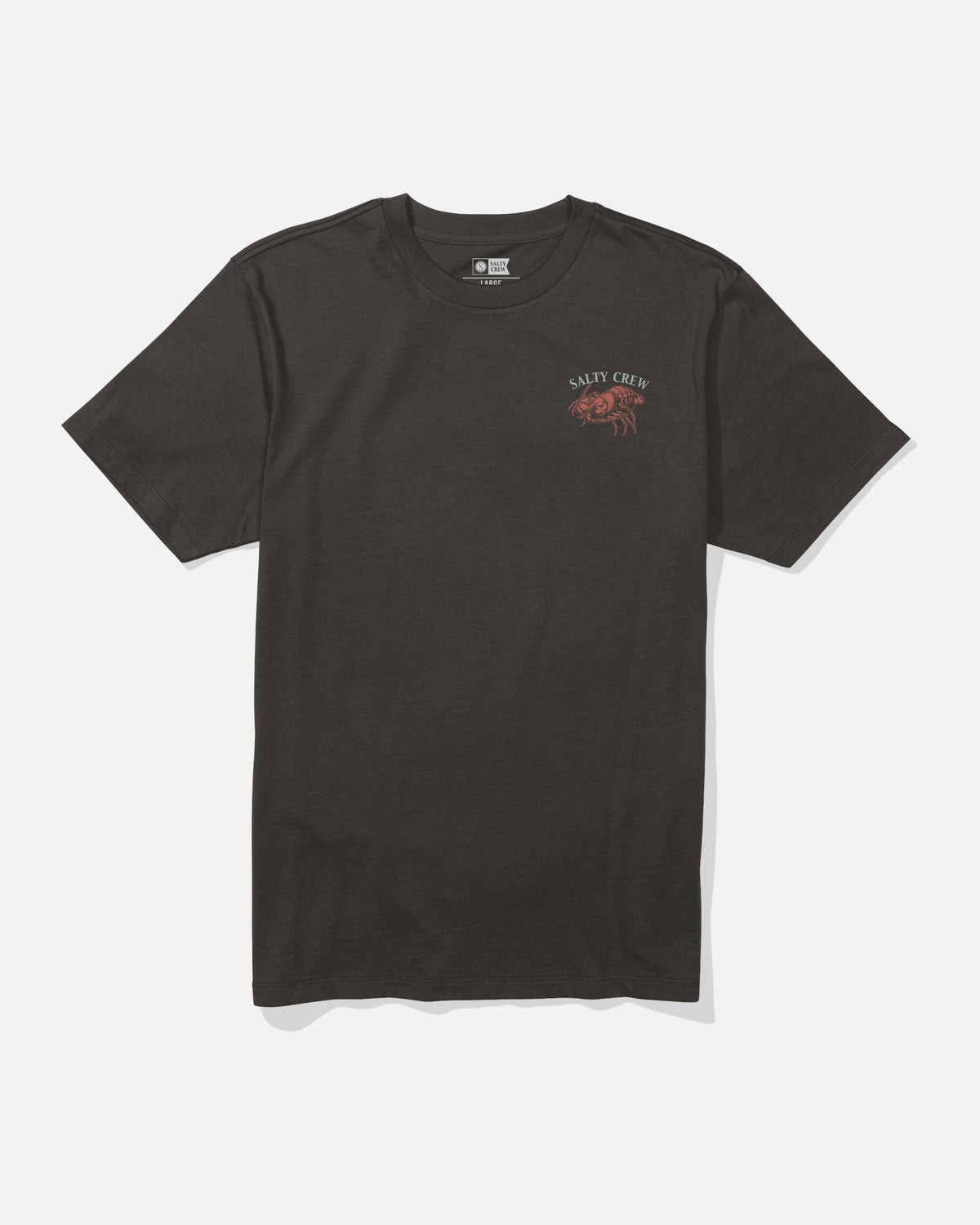 SHELLED SS TEE - BLACK | Salty Crew Premium
