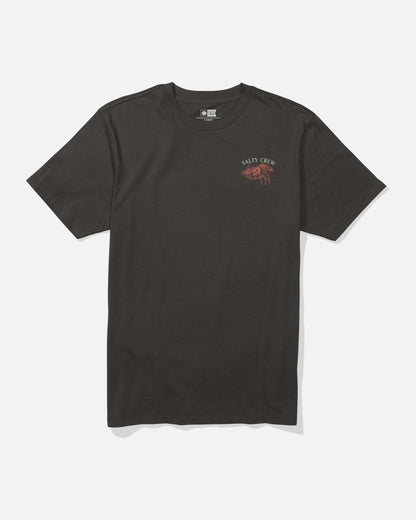 SHELLED SS TEE - BLACK | Salty Crew Premium