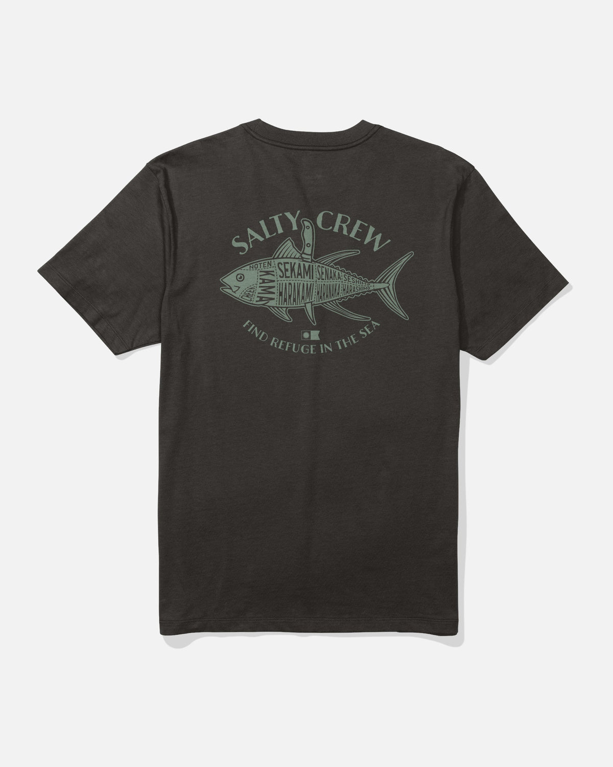 OMAKASE SS TEE - BLACK | Salty Crew Premium