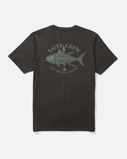 OMAKASE SS TEE - BLACK | Salty Crew Premium