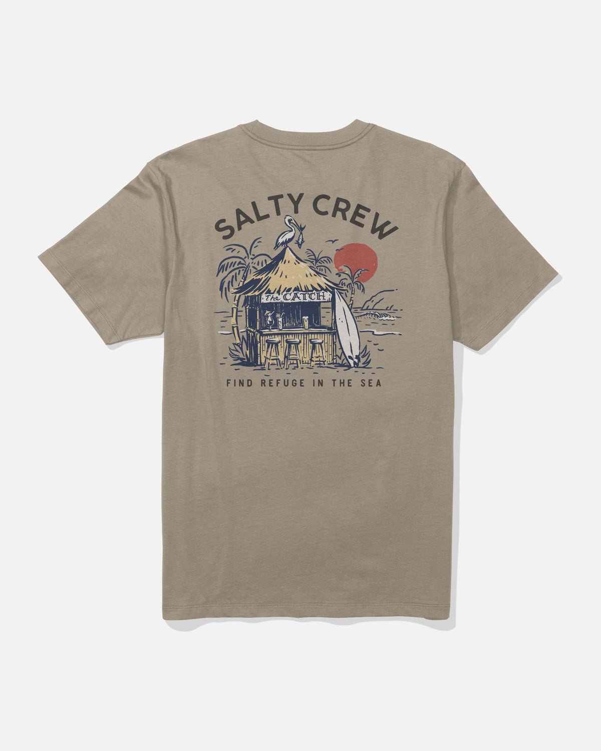 THE CATCH SS TEE - Twig | Salty Crew Premium
