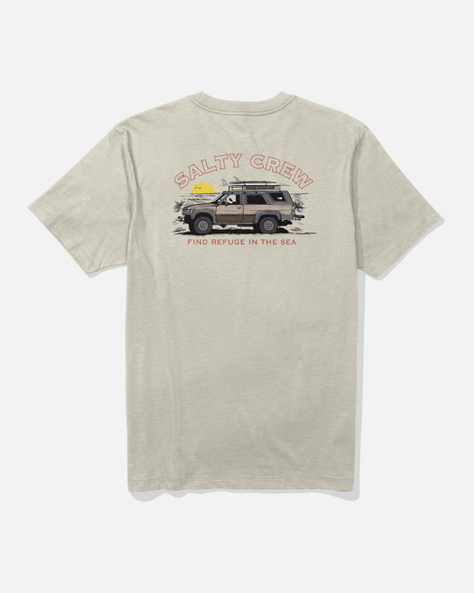 GET READY SS TEE - Bone | Salty Crew Premium
