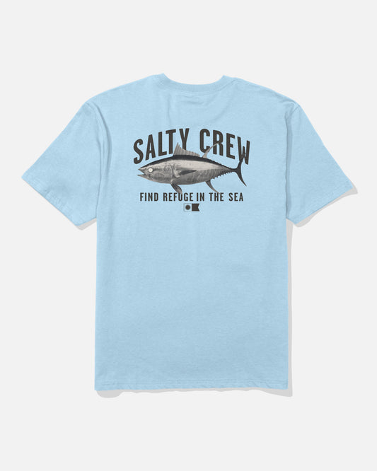BITMAP CLASSIC SS TEE - Clear Sky | Salty Crew Premium