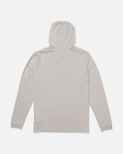 FLAGSHIP HOOD SUNSHIRT - Athletic Heather | Salty Crew Premium