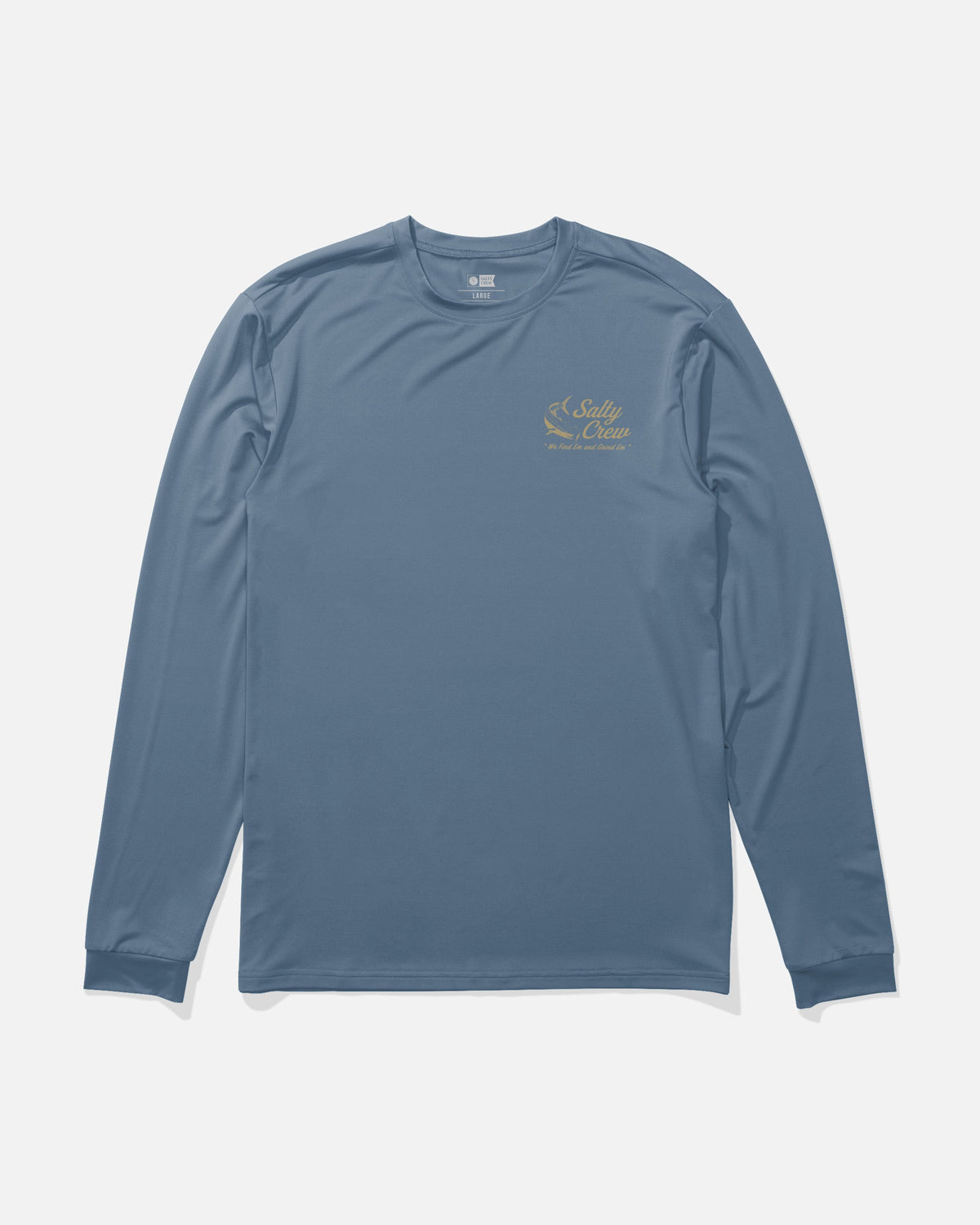 KELP CONTROL LS SUNSHIRT - Captains Blue | Salty Crew Premium