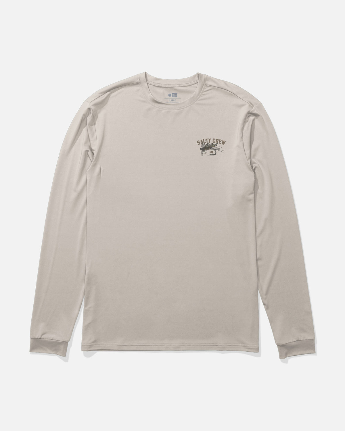 FISHING CO LS SUNSHIRT - Natural | Salty Crew Premium