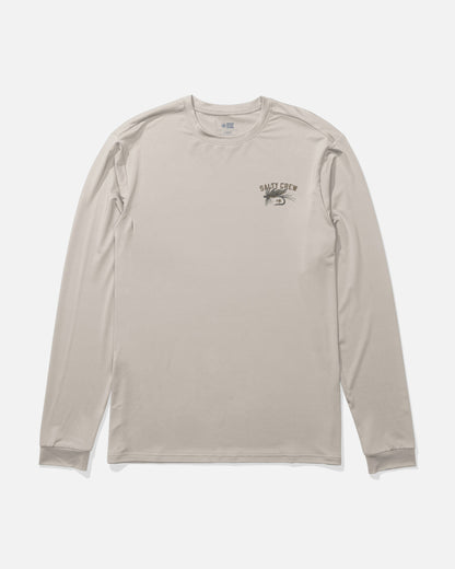FISHING CO LS SUNSHIRT - Natural | Salty Crew Premium