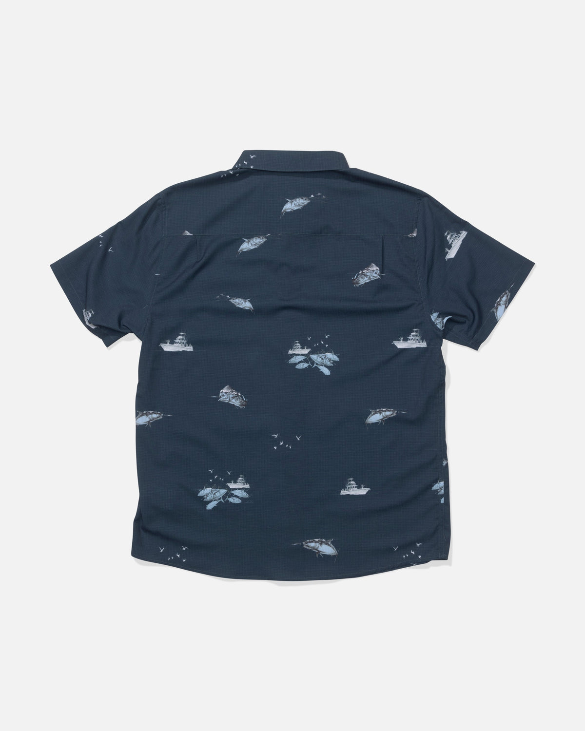 BREEZER PERF BUTTON UP - Midnight Navy | Salty Crew Premium