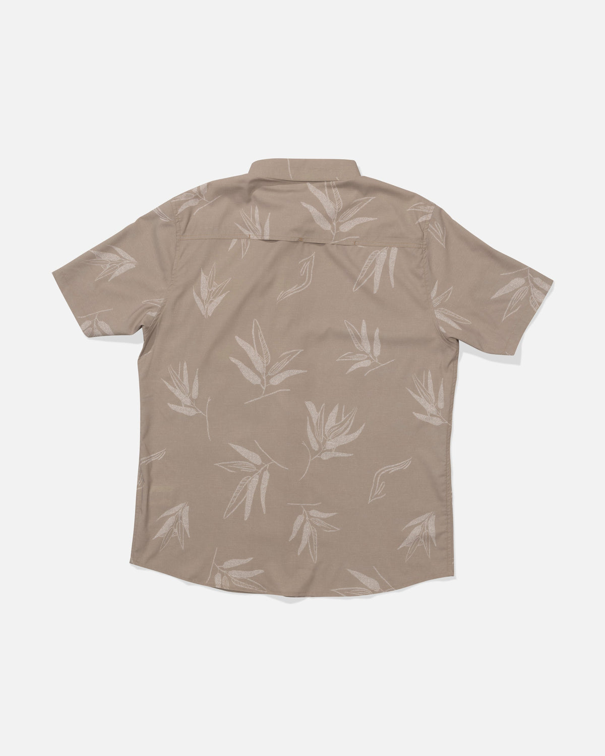 FLAGSHIP UV BUTTON UP - Dark Khaki | Salty Crew Premium