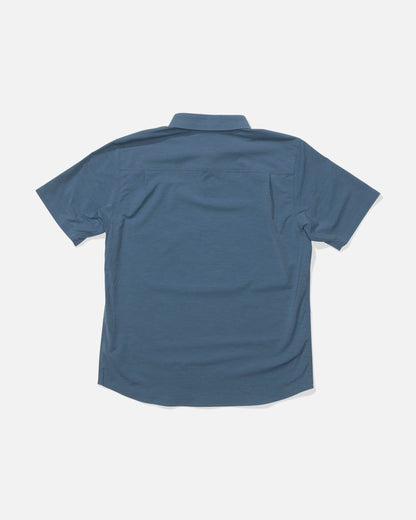 DRIFTER UV POLO - Channel Blue | Salty Crew Premium