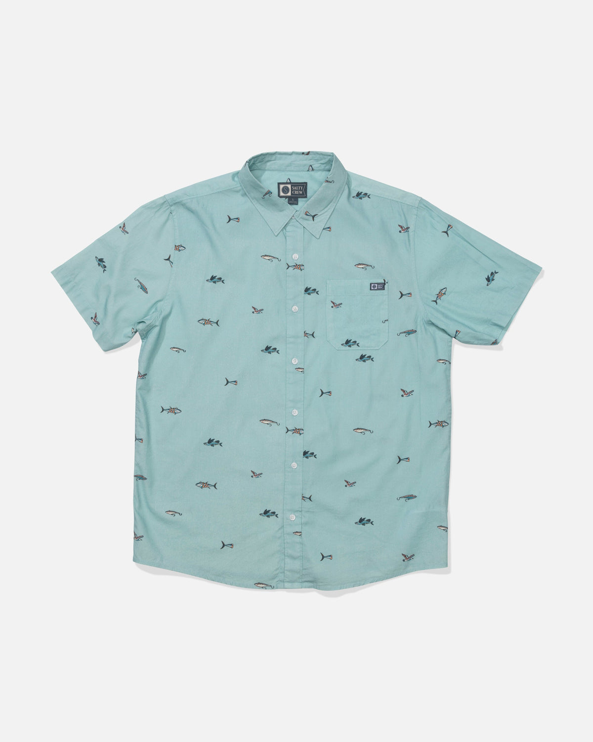 CREW SS BUTTON UP - Seaside | Salty Crew Premium