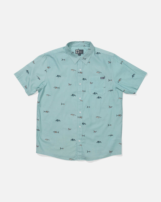 CREW SS BUTTON UP - Seaside | Salty Crew Premium