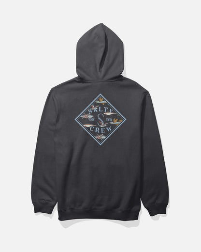 TIPPET FILL FLEECE - BLACK | Salty Crew Premium