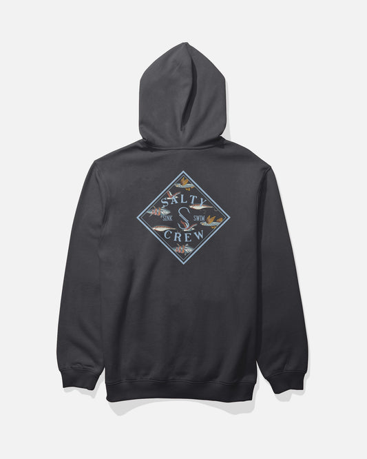 TIPPET FILL FLEECE - BLACK | Salty Crew Premium