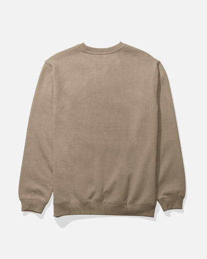 CRAFTED CREW FLEECE - Khaki | Salty Crew Premium