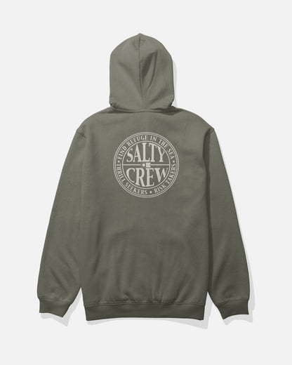 GLOBAL ZIP FLEECE - Dusty Olive | Salty Crew Premium