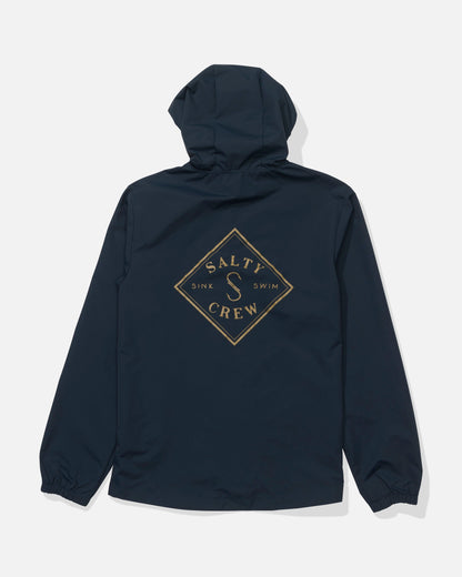 TIPPET SNAP JACKET - Midnight Navy | Salty Crew Premium