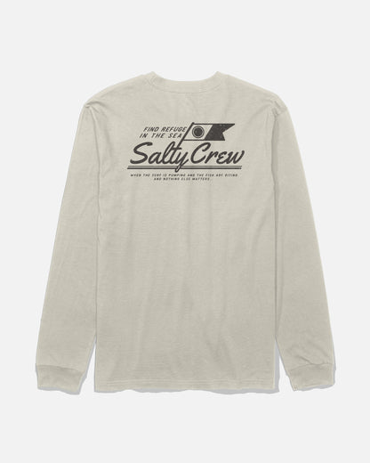 ORIGINAL LS TEE - Bone | Salty Crew Premium