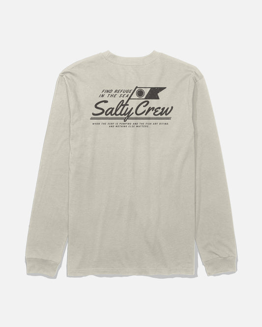 ORIGINAL LS TEE - Bone | Salty Crew Premium