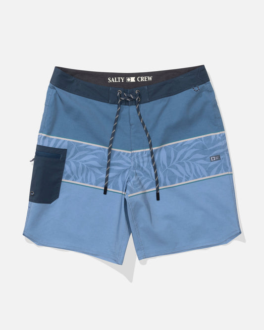 SESSION BLOCK BOARDSHORT - Captains Blue | Salty Crew Premium