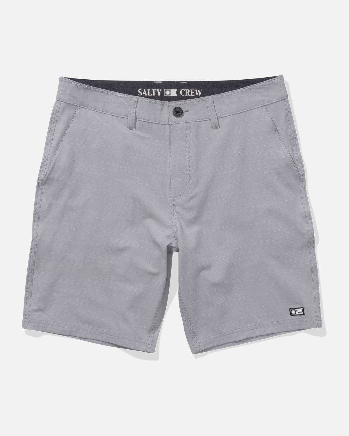 DRIFTER 19 SLUB HYBRID - Light Grey | Salty Crew Premium
