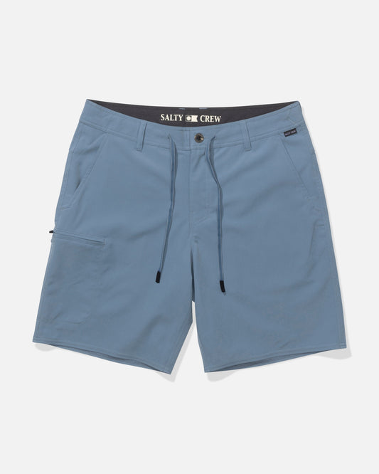 TRANSOM TECH SHORT - Pilot Blue | Salty Crew Premium