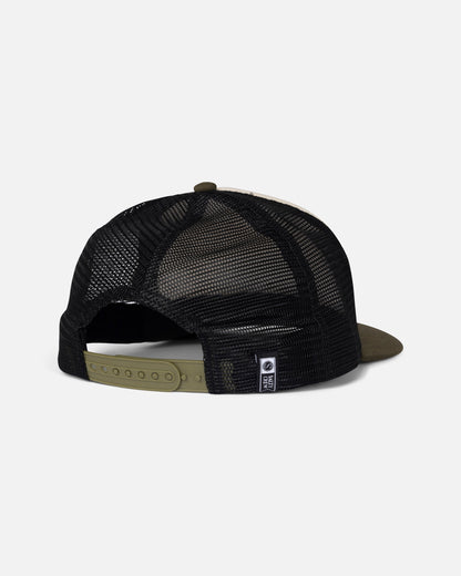 GOOD TIMES FOAMIE TRUCKER - Dark Olive | Salty Crew Premium